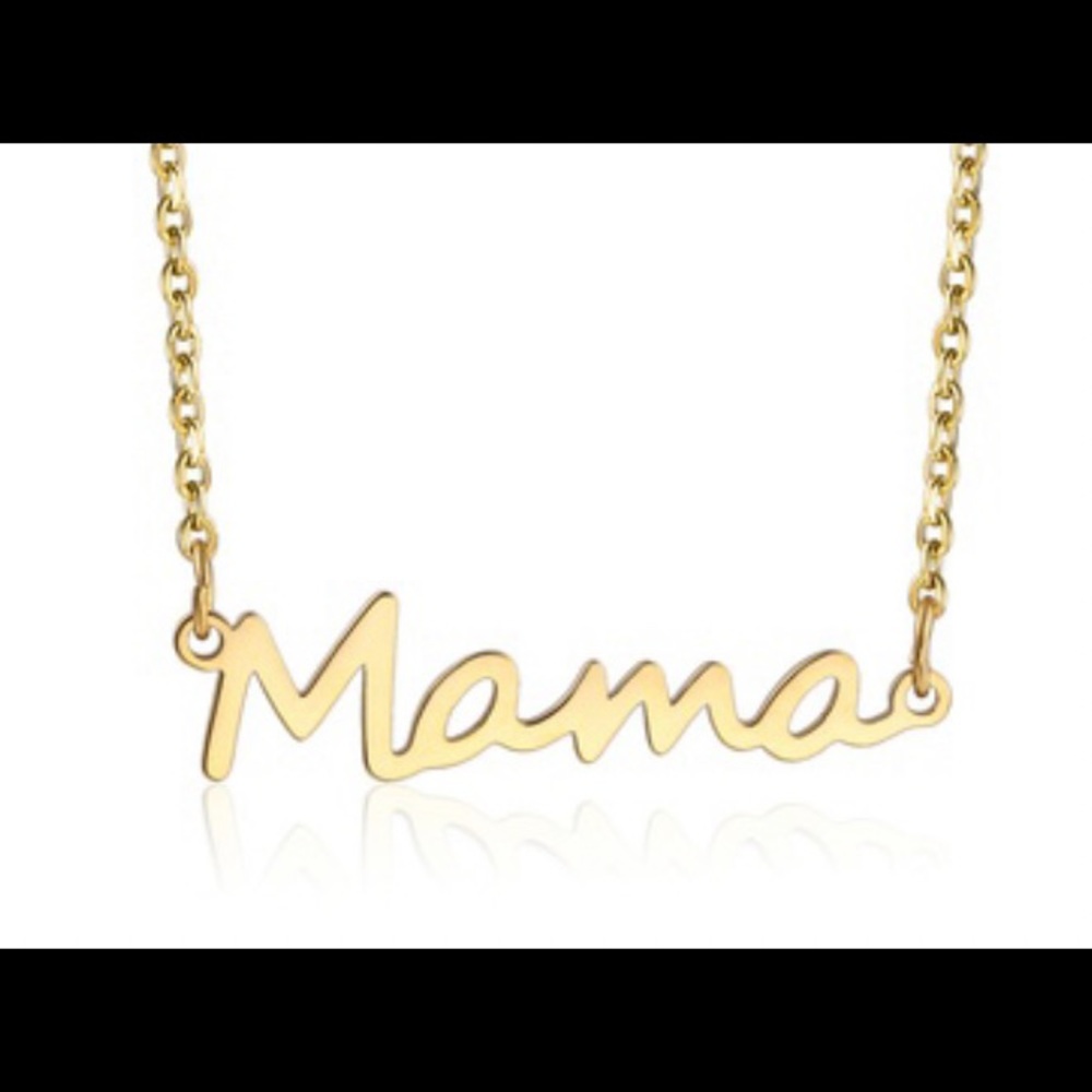 Mama 18K Gold plated Necklace